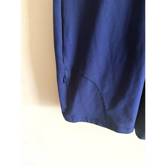 Title Nine Strappy Dream Athletic Dress Womens Small Navy Fit Flare Shelf Bra - Picture 3 of 5